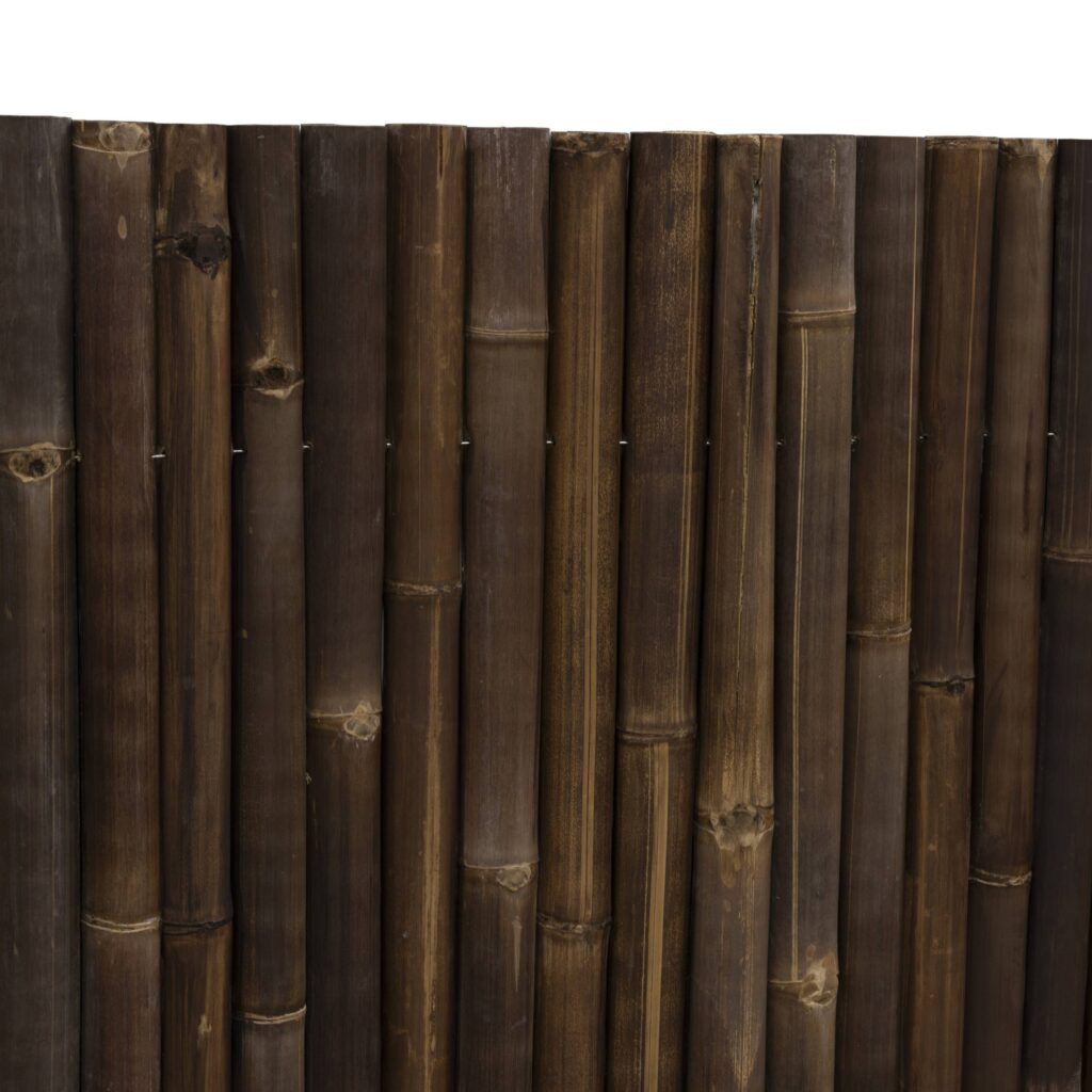 Bamboemat halfrond Giant - 180 x 120 cm - Donker - Eviro Bamboe