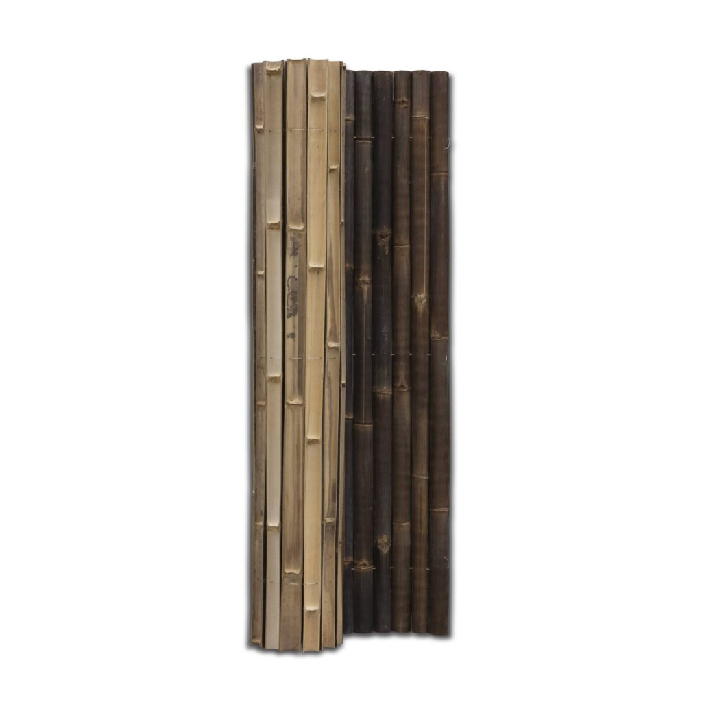 Bamboemat halfrond Giant - 180 x 180 cm - Donker - Eviro Bamboe