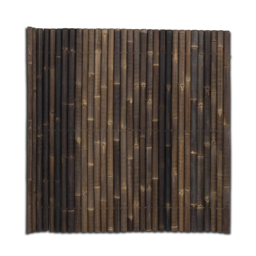 Bamboemat halfrond Giant - 180 x 180 cm - Donker - Eviro Bamboe