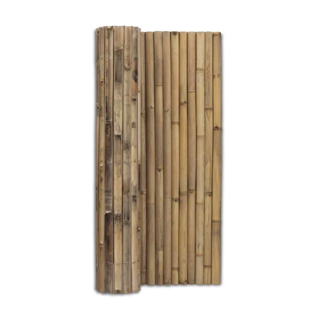 Bamboemat halfrond Giant - 180 x 200 cm - Naturel - Eviro Bamboe