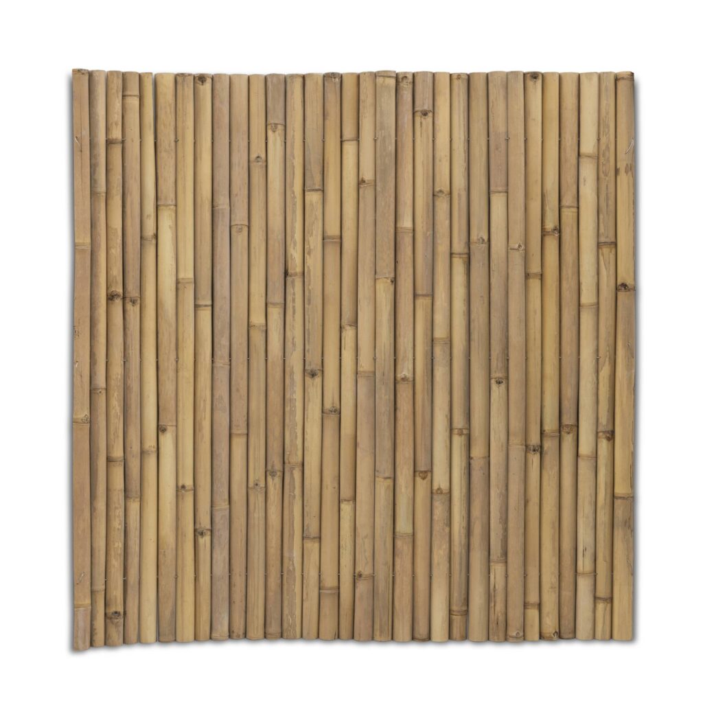 Bamboemat halfrond Giant - 180 x 200 cm - Naturel - Eviro Bamboe