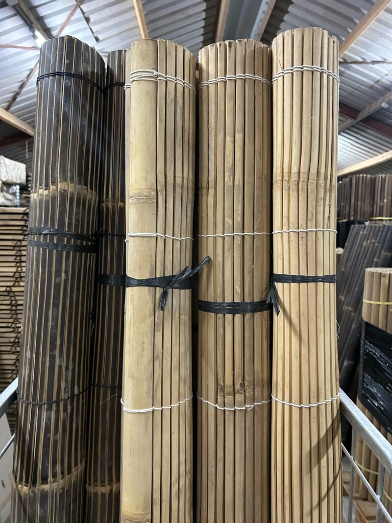OUTLET Bamboe rolgordijn - 150 x 200 cm - Naturel - Eviro Bamboe