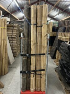 OUTLET Bamboe rolgordijn - 150 x 200 cm - Naturel - Eviro Bamboe