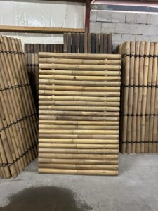 Outlet - bamboe schutting - 180 x 120 cm - Naturel